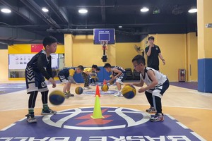美国少儿篮球训练视频